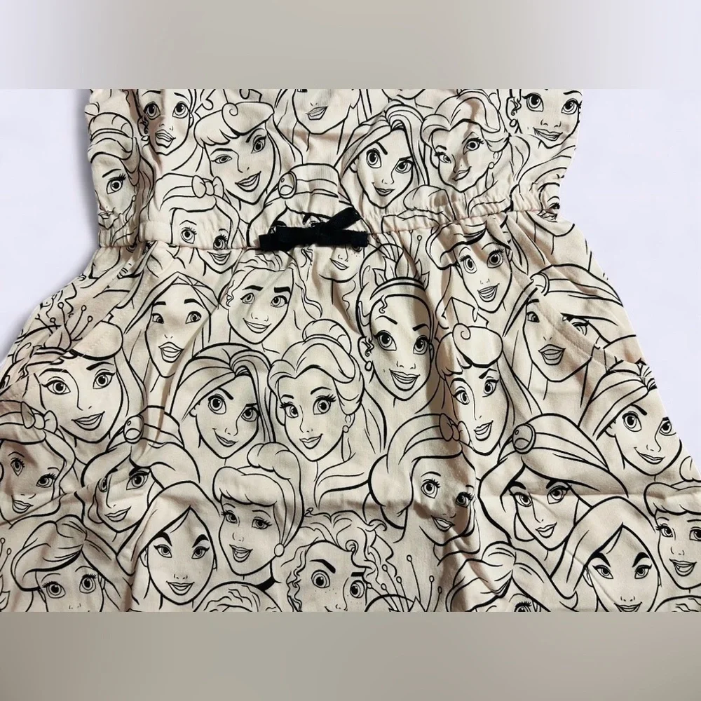 Kids Disney Princess Sketch Tunic & Leggings Set, New Without Tags - Size XL